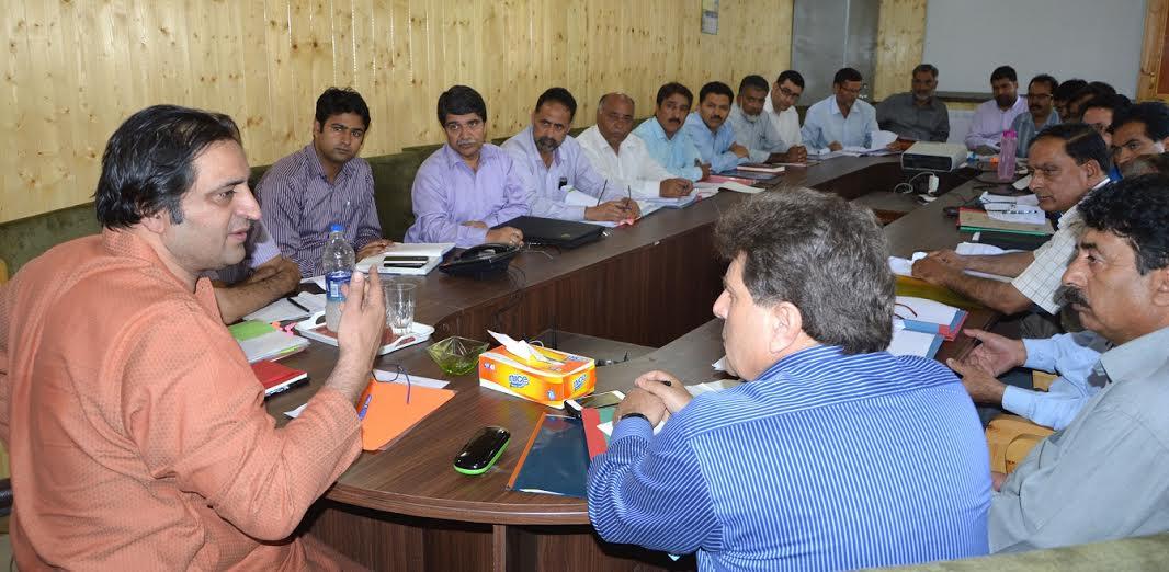 Sajjad chairs review meetings of Animal, Sheep Husbandry Deptts